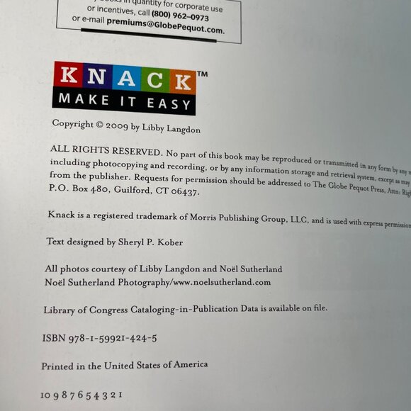 Libby Langdon Small Space Solutions Decoration Organization Book HGTV u 2009 - Picture 6 of 11